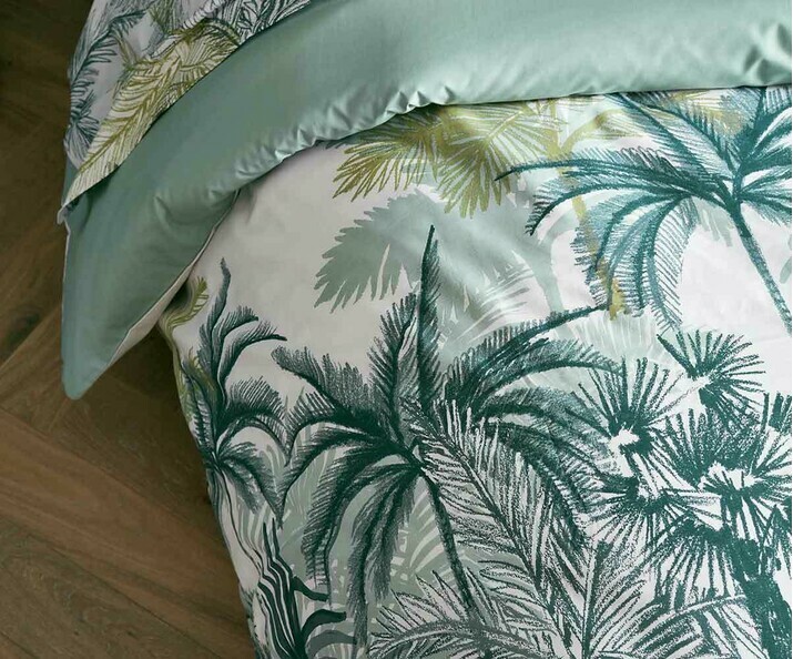 Zoom housse de couette motifs Mira