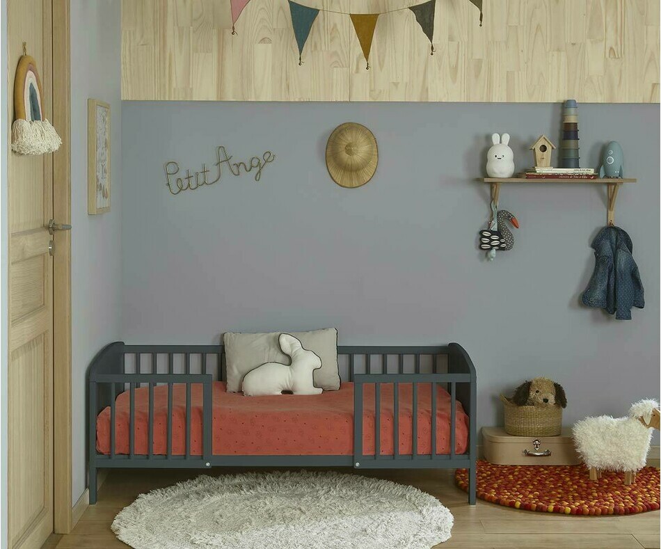 Petit lit enfant Tila gris