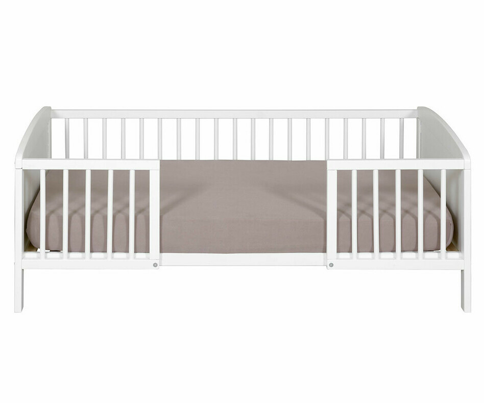 Petit lit enfant Tila blanc 70x140 cm avec matelas Petit lit enfant Tila blanc 70x140 cm avec matelas