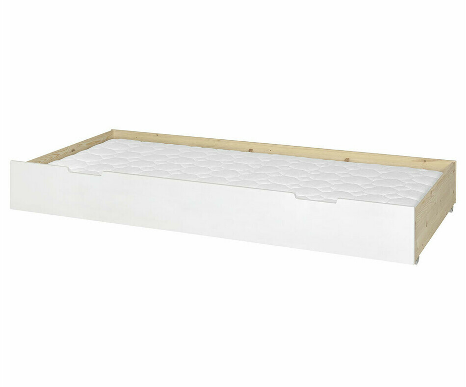 Tiroir de lit enfant Oxa blanc