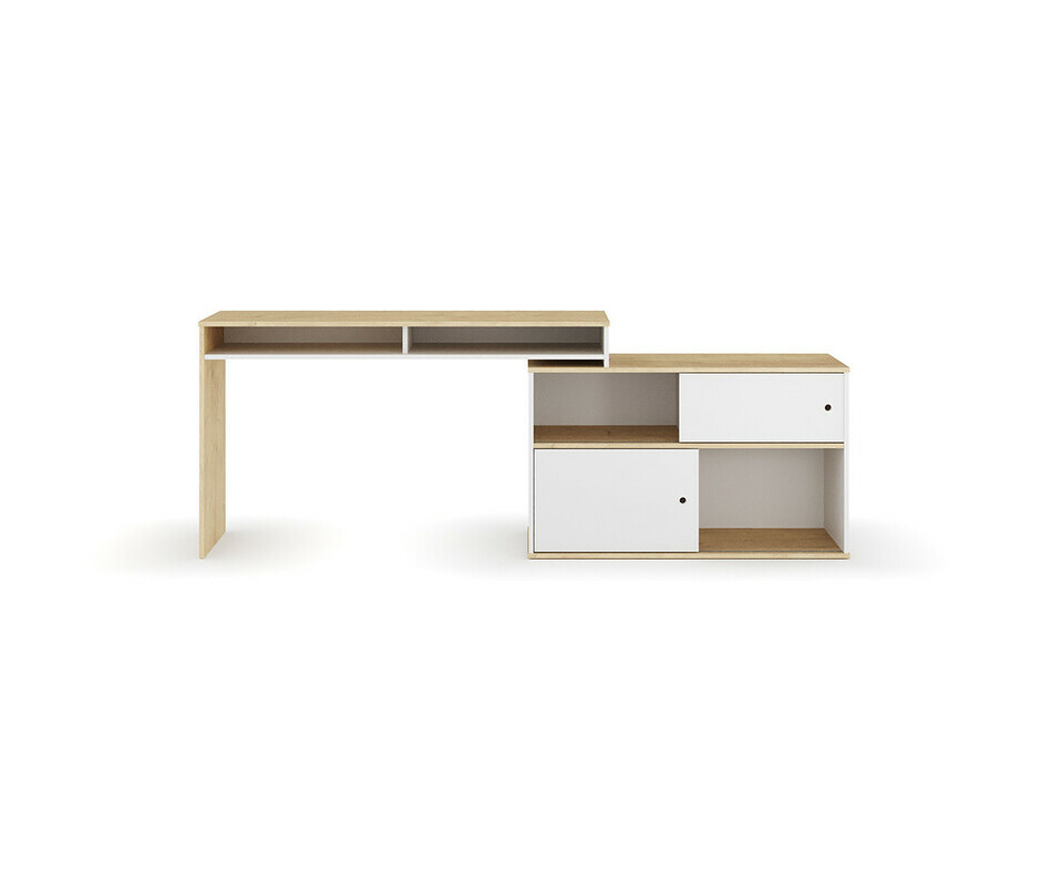 Bureau ado Bomy en longueur avec rangements Bureau ado Bomy en longueur avec rangements