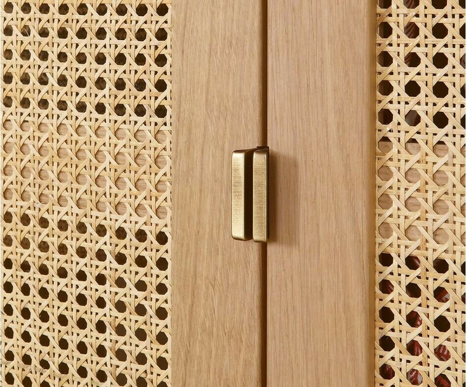 Chambre adulte complte Narva avec cannage