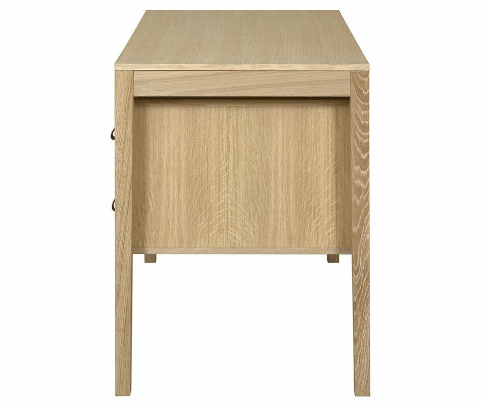 Bureau ado 2 tiroirs Eol de profil