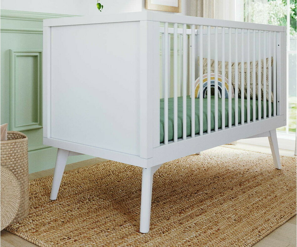 Lit bb Taloa blanc vue de 3/4