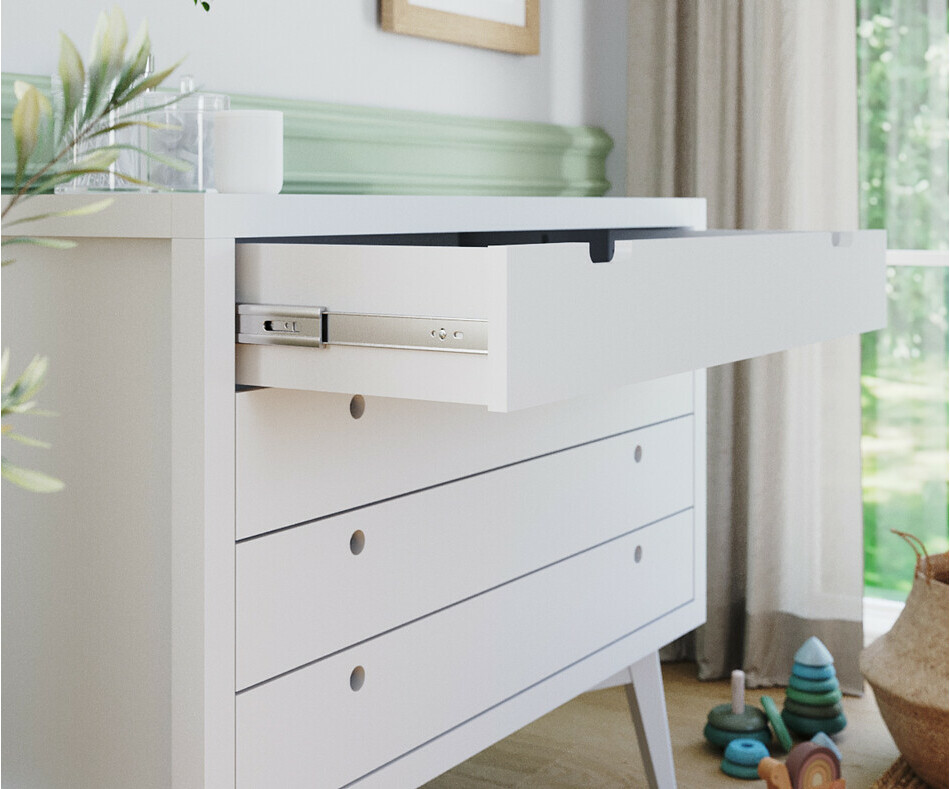 Tiroirs commode Taloa blanche Tiroirs commode Taloa blanche