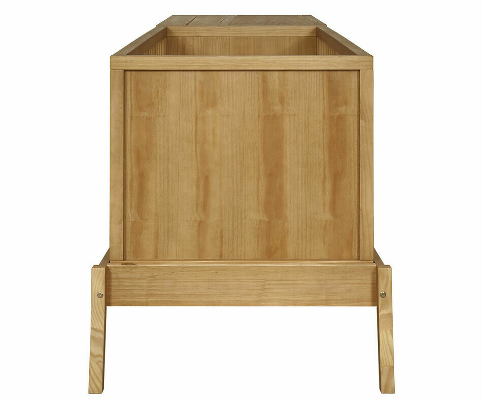 Lit bébé évolutif Tiana vue de côté Lit bébé évolutif Tiana vue de côté