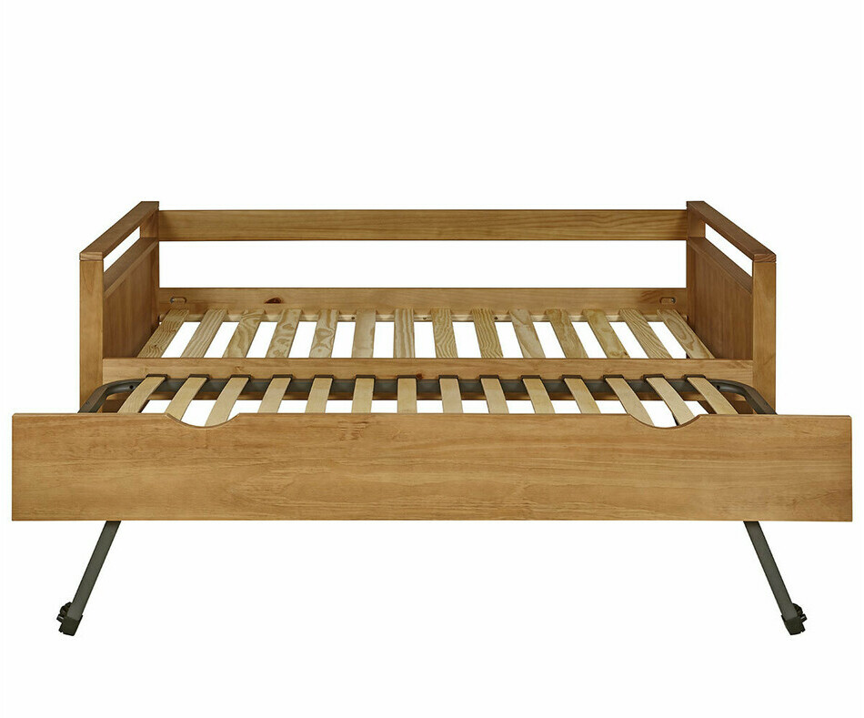 Lit gigogne adulte Eveo avec sommier gigogne ouvert Lit gigogne adulte Eveo avec sommier gigogne ouvert