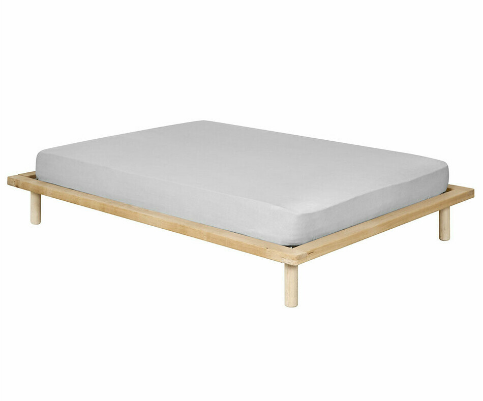 Lit adulte Hoha avec matelas permet de sintgrer dans tous les styles de chambres  coucher