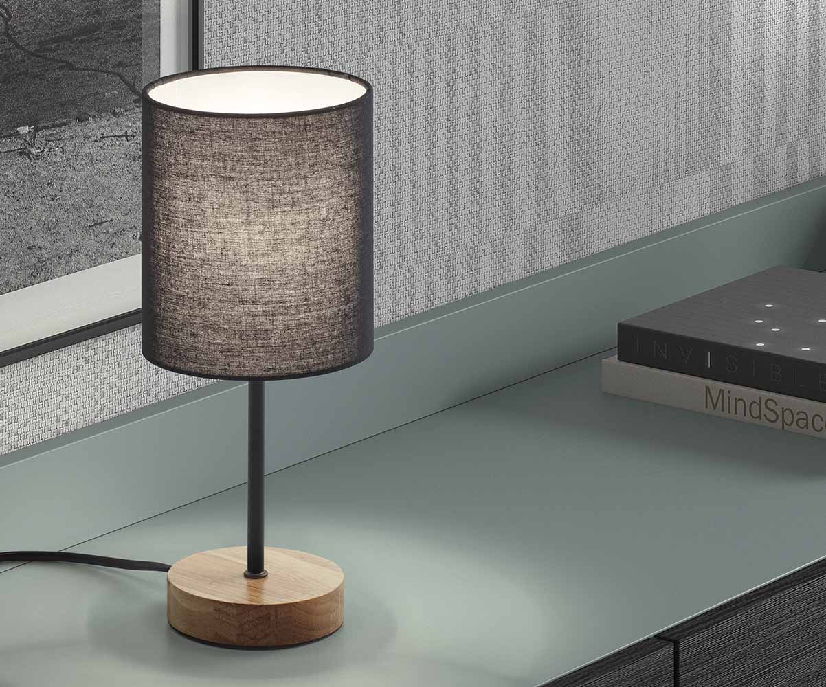 Lampe  Poser Ogust coloris noir dcore votre intrieur