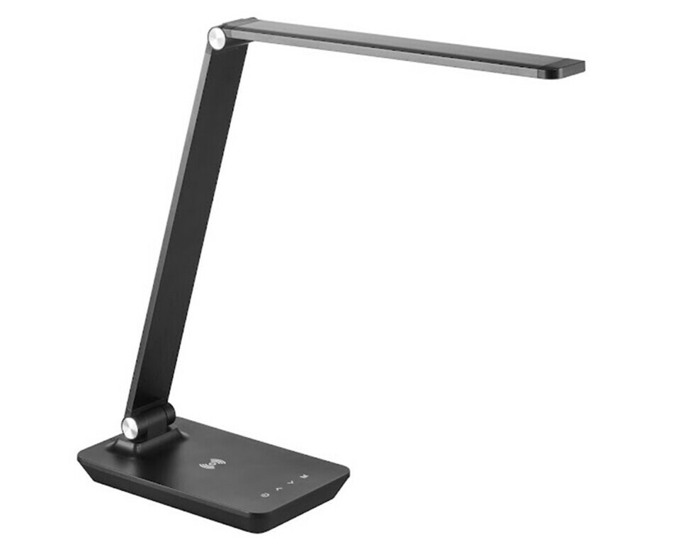 Lampe  Poser Lyse coloris noir est pratique et fonctionnelle