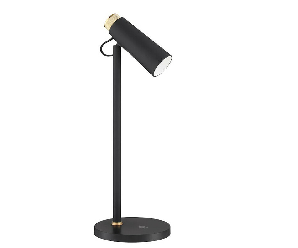 Lampe  Poser Orca coloris noir apporte une ambiance chaleureuse