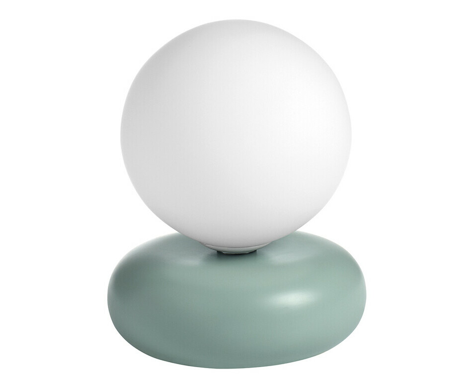 Lampe  poser Volia coloris vert bleu est  la fois esthtique et fonctionnelle