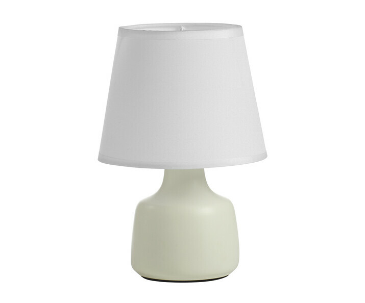 Lampe  poser Clo coloris blanc a un style minimaliste