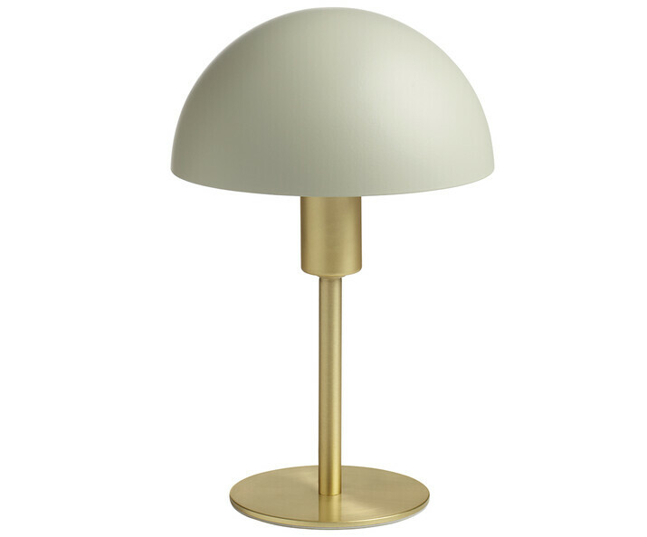 Lampe  poser Granny coloris laiton et crme arbore un look moderne 