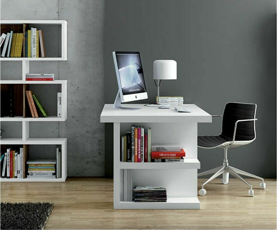 Bureau avec rangement Melen a des tagres pratique