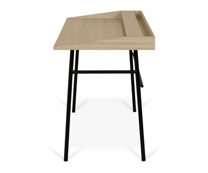 Bureau Ply avec rangement vertical