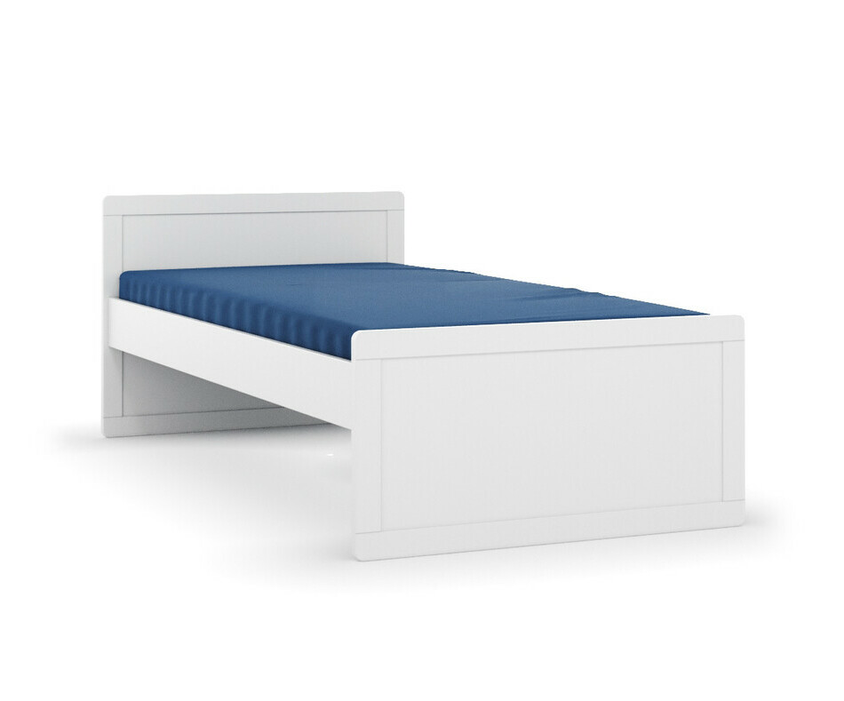 Lit enfant montessori Foray blanc version haute