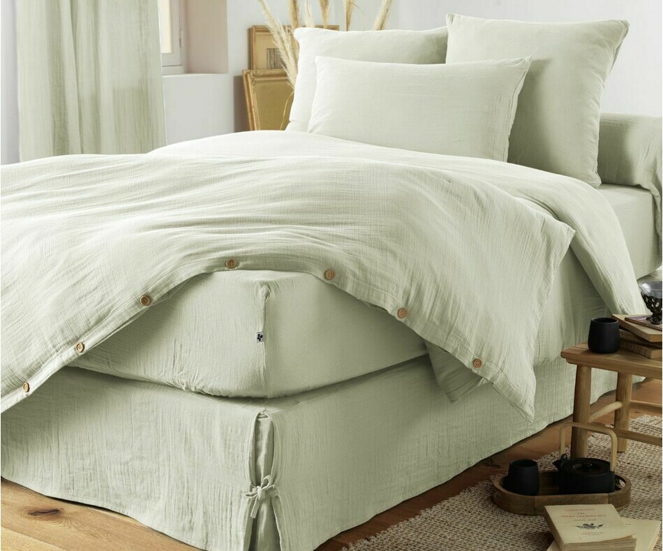 Parure linge de lit Geode ado Vert d'eau Parure linge de lit Geode ado Vert d'eau