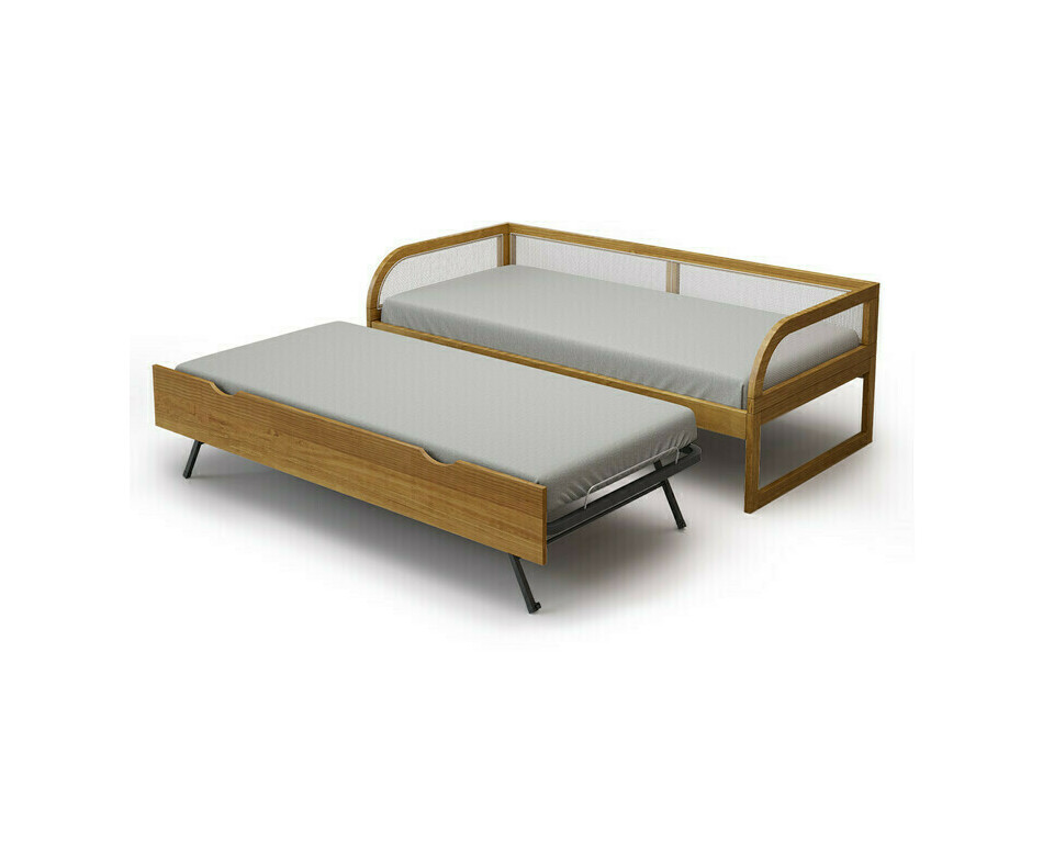 Sommier gigogne déplié lit pour ado Adao Sommier gigogne déplié lit pour ado Adao