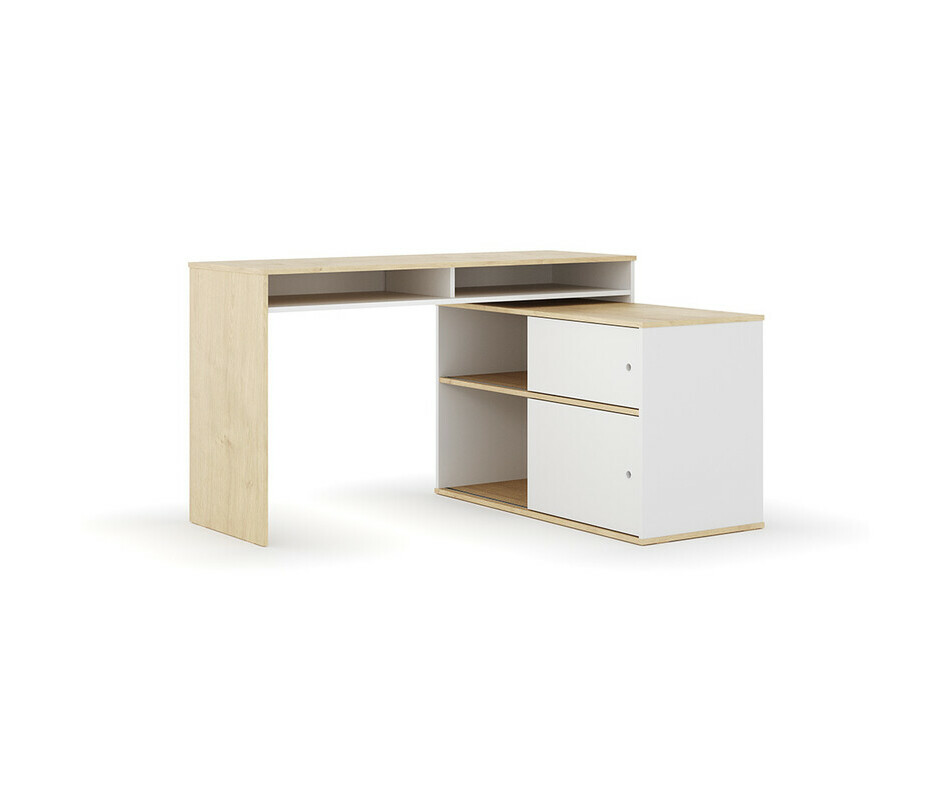 Bureau Bomy pour enfant en angle gauche
