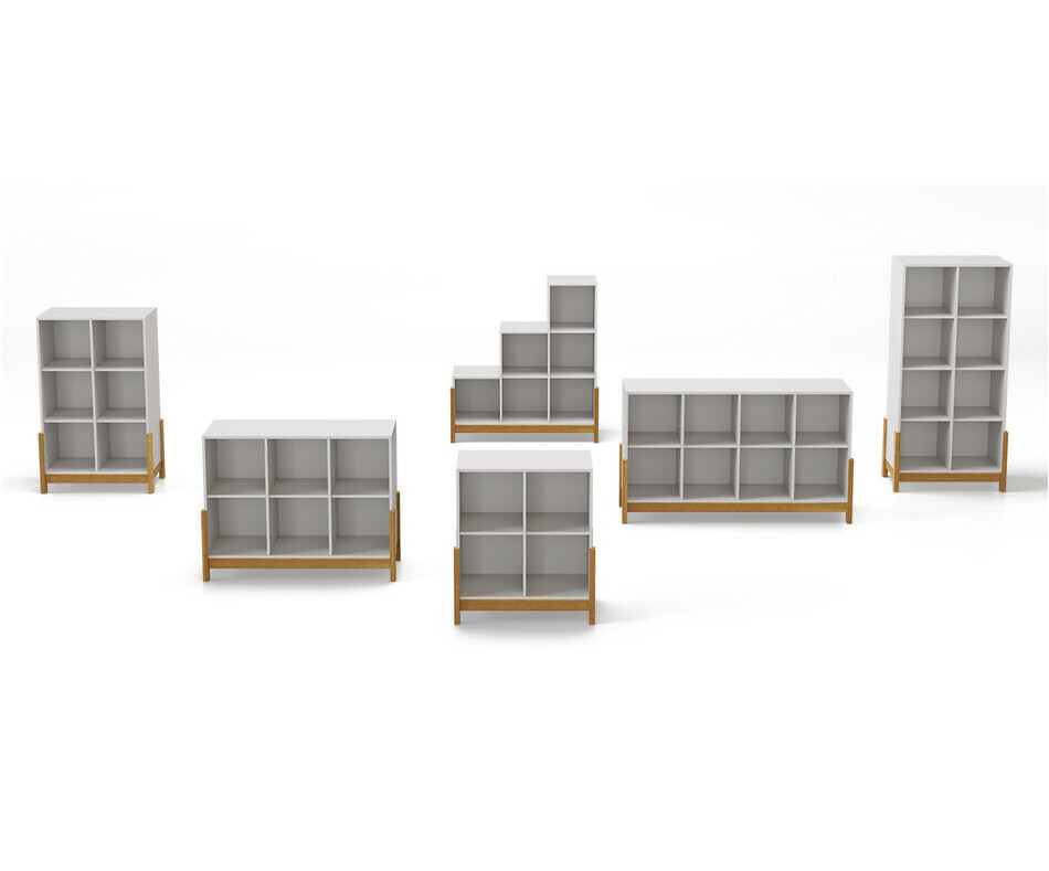 Ensemble des casiers de rangement Kaéos Ensemble des casiers de rangement Kaéos