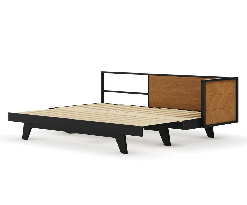 Lit gigogne Clife pour ado sans matelas Lit gigogne Clife pour ado sans matelas