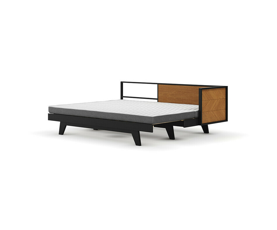 Lit gigogne Clife dpli avec matelas 3 pices