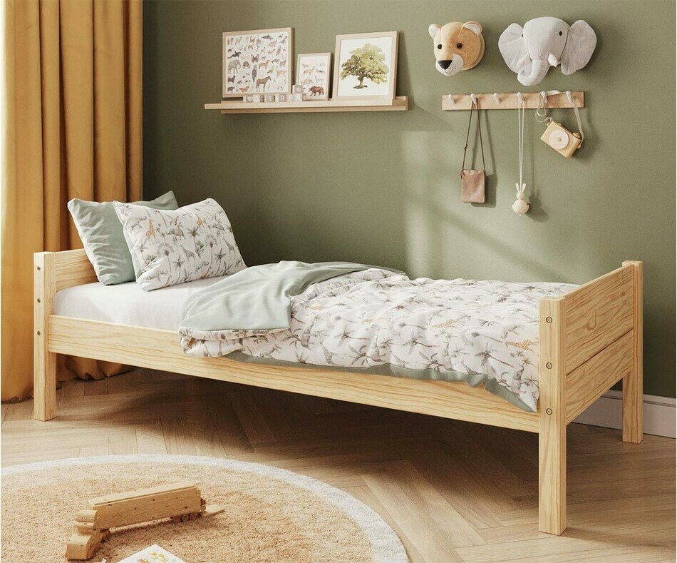 Lit enfant Combeebed évolutif bois naturel Lit enfant Combeebed évolutif bois naturel