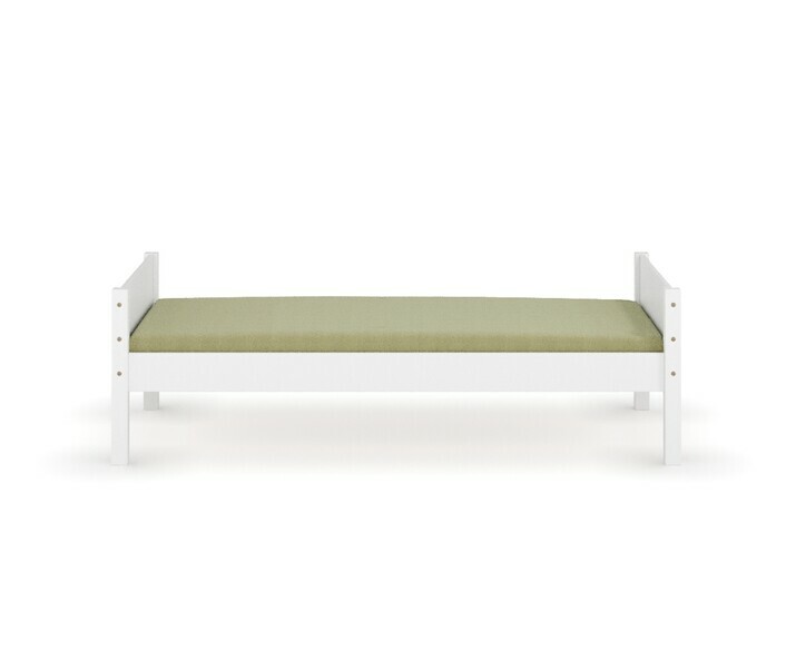Lit enfant Combeebed blanc 1 place