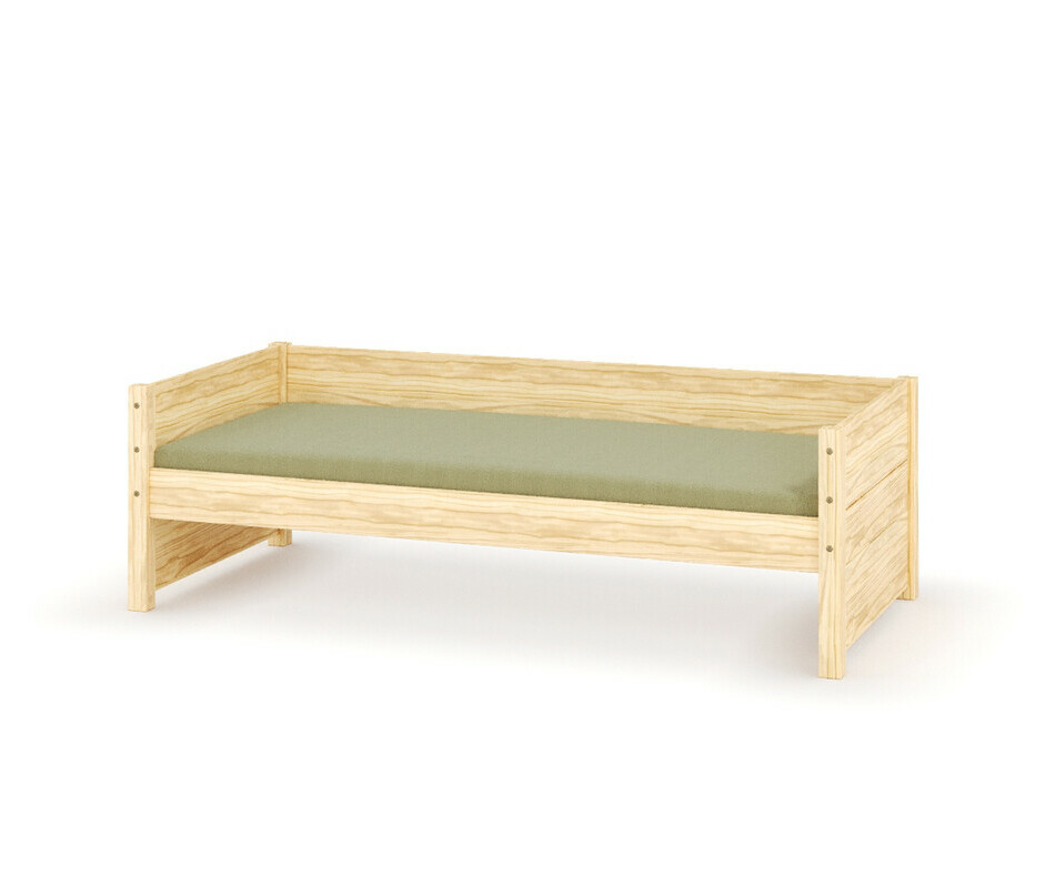 Lit enfant banquette Combeebed bois avec matelas et 2 caches inclus Lit enfant banquette Combeebed bois avec matelas et 2 caches inclus
