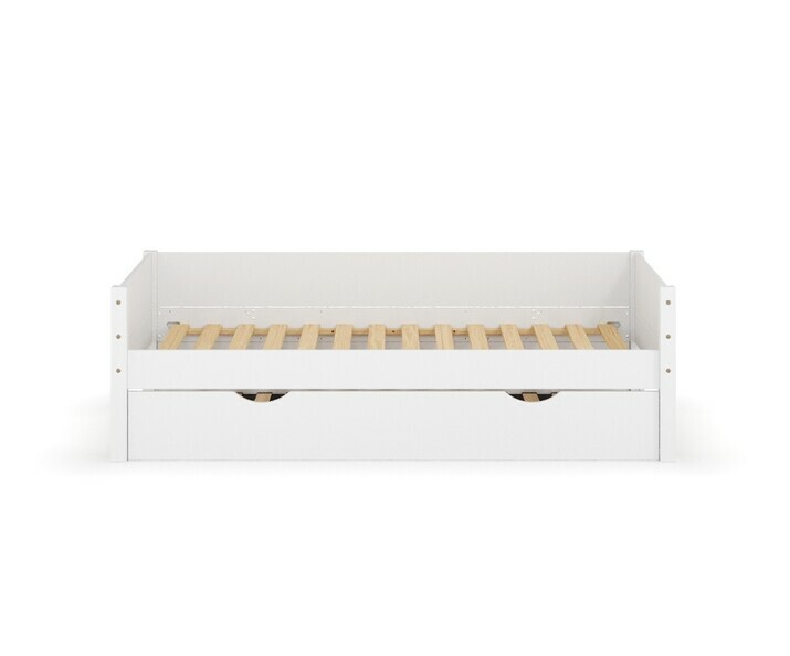 Lit banquette gigogne Combeebed blanc 2 en 1
