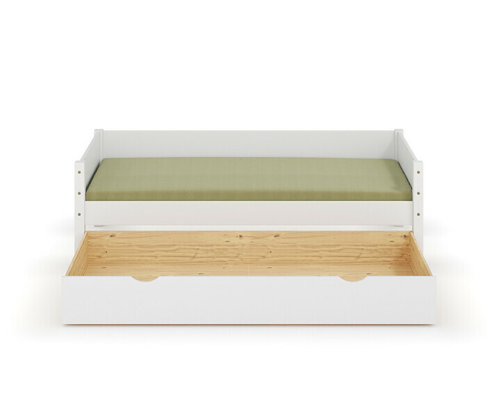 Tiroir blanc inclus pour un bel espace de rangement