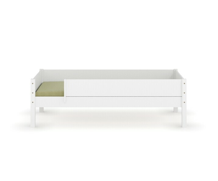 Lit enfant blanc avec barrires Combeebed idal ds 3 ans