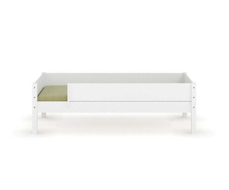 Lit enfant blanc avec barrires Combeebed idal ds 3 ans