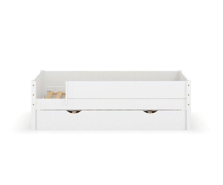 Lit gigogne enfant blanc Combeebed avec 2 sommiers  lattes