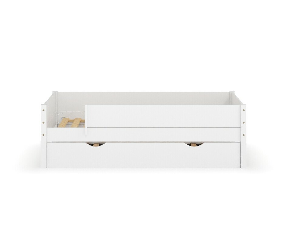 Lit gigogne enfant blanc Combeebed avec 2 sommiers  lattes