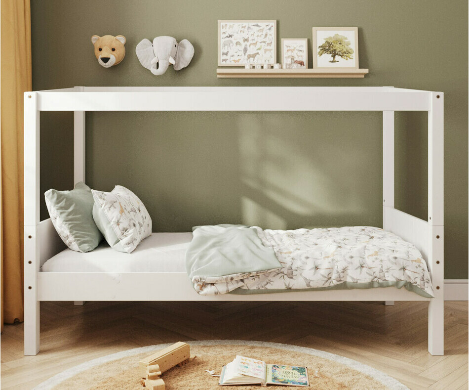 Lit enfant cabane en bois massif Combeebed