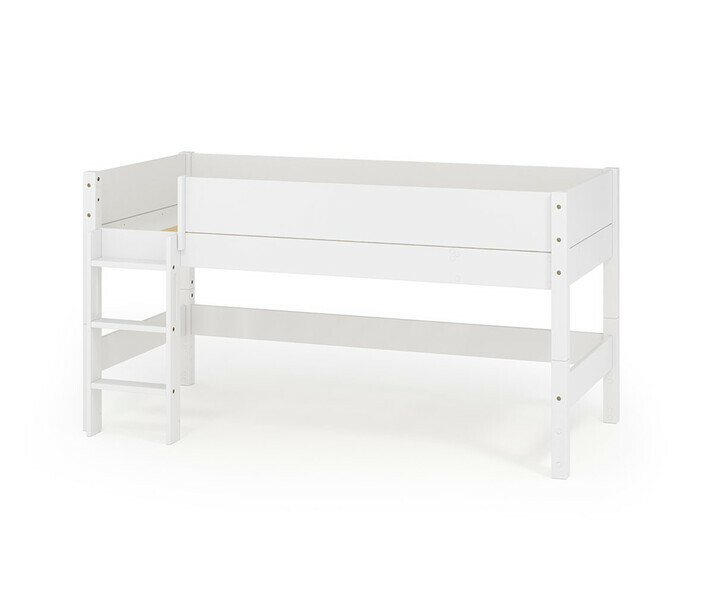 Lit mi hauteur Combeebed echelle grand cot blanc
