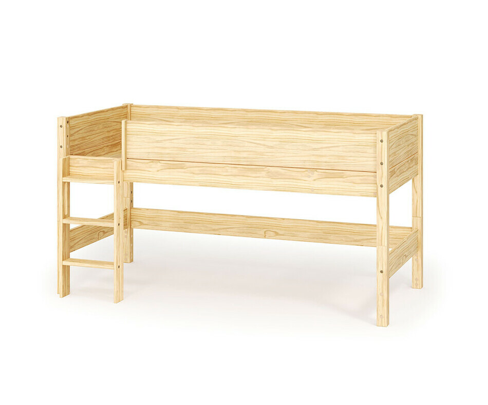 Lit mi hauteur Combeebed echelle grand cot bois