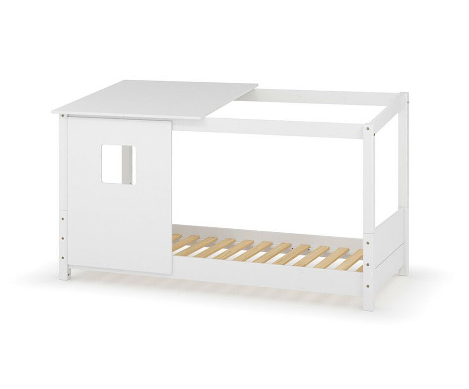 Lit Montessori enfant Combeebed cabane blanc Lit Montessori enfant Combeebed cabane blanc