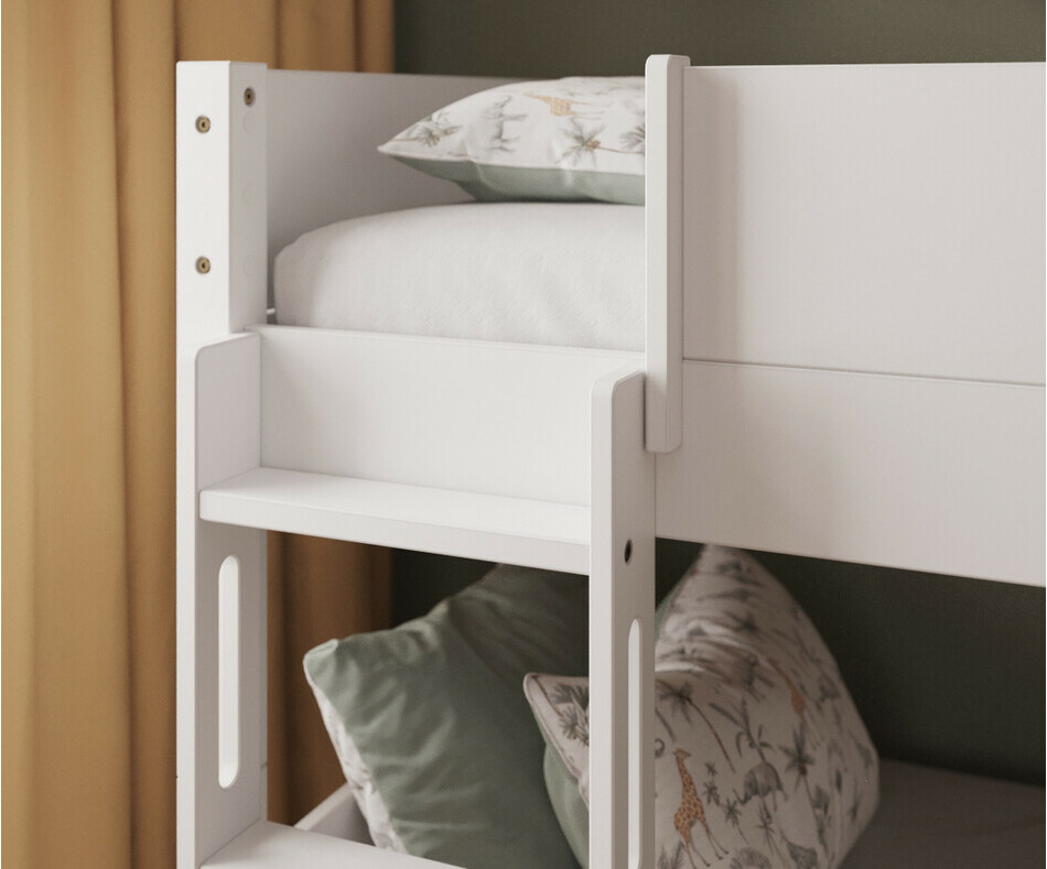 Zoom sur deuxime couchage blanc