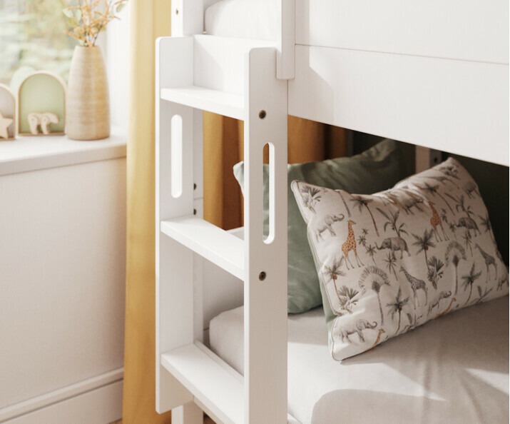 Zoom sur chelle blanche Combeebed