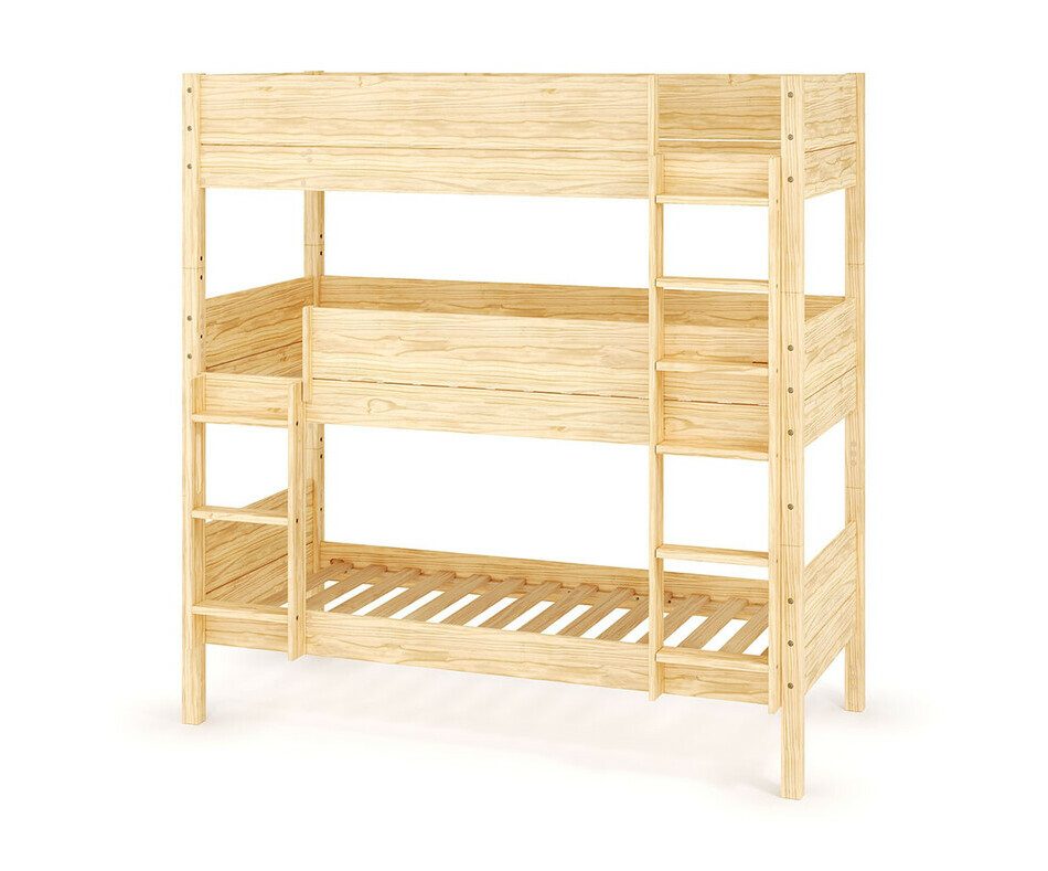 Lit Combeebed superposé 3 places bois Lit Combeebed superposé 3 places bois