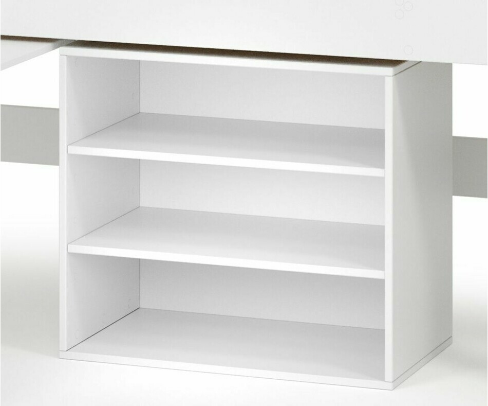 Etagre blanche Combeebed en bois massif