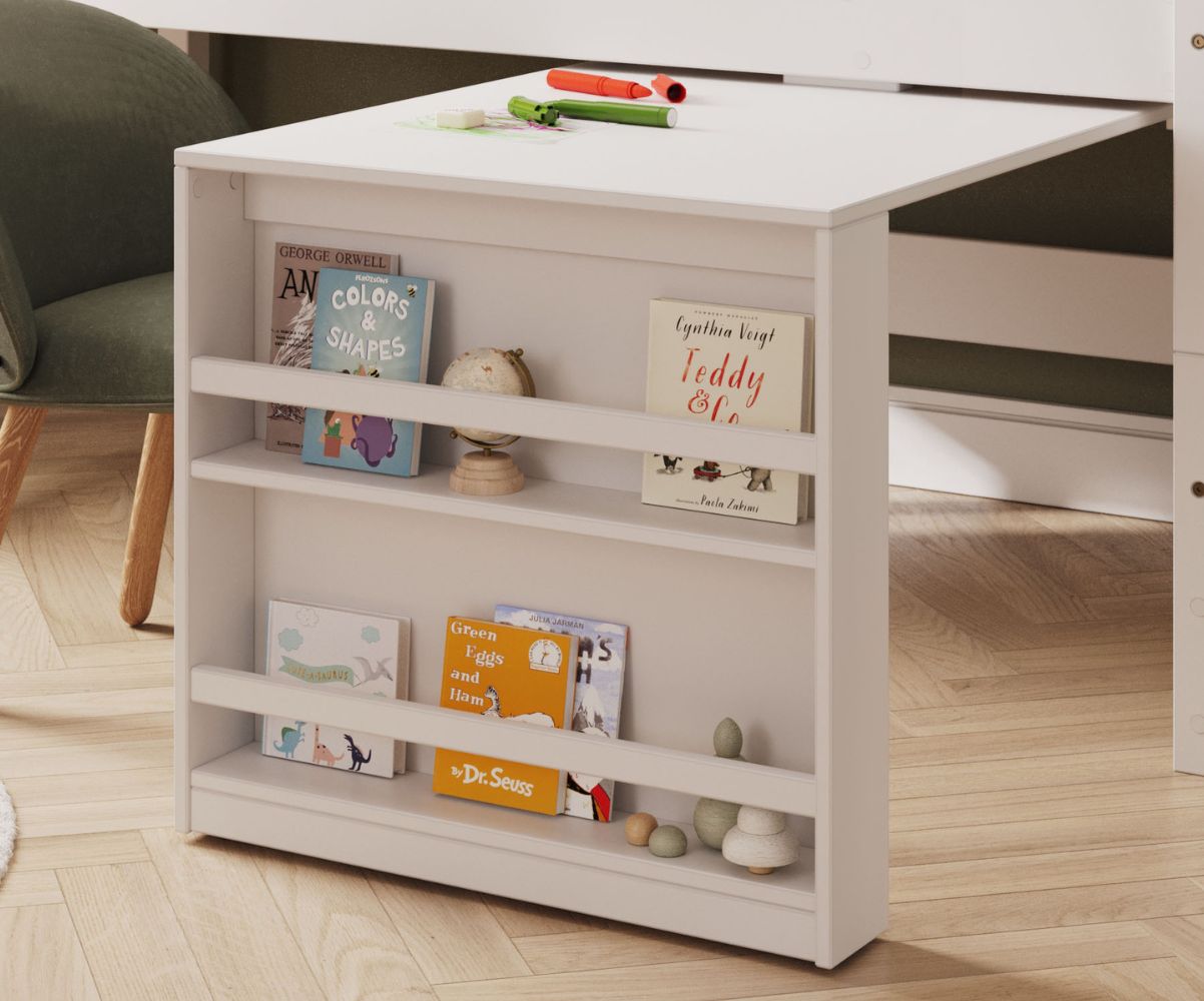 Bureau blanc rtractable Combeebed