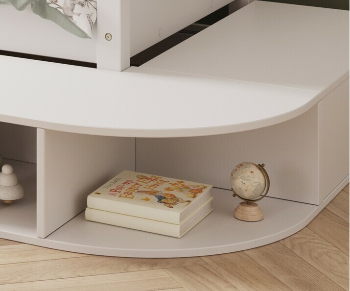 Niche d'angle pour estrade - Combeebed