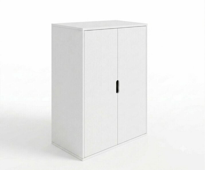 Armoire de rangement blanche + portes Armoire de rangement blanche + portes