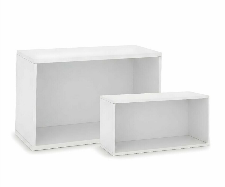 Niches de rangement blanches Combeebed