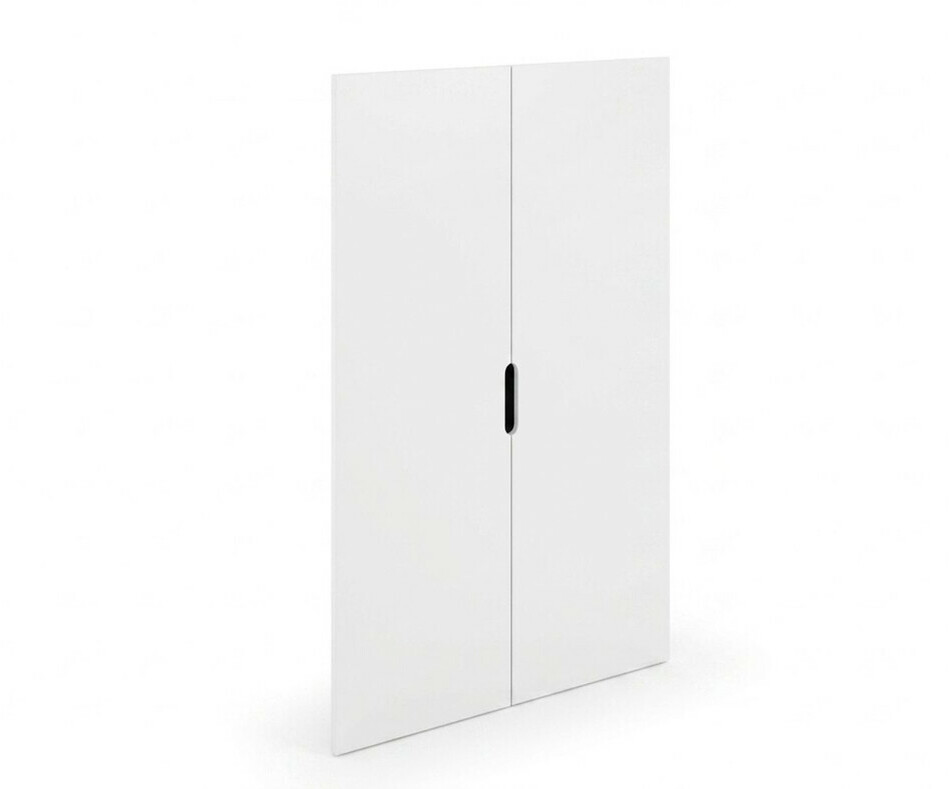 Kit 2 portes pour armoire blanc