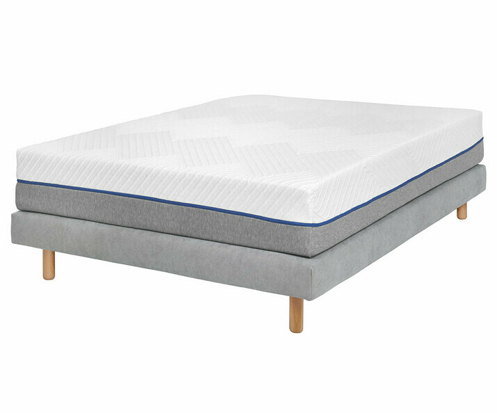 Sommier tapissier ado 140x190 avec matelas - Hisso